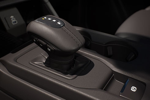 Palanca de cambios e-Shifter de la Ford Ranger